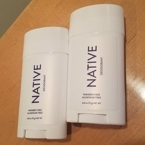 Native Deodorant Unscented (Two)